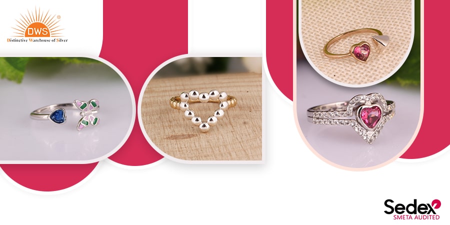 Add a Touch of Elegance to Valentine's Day with DWS's Glamorous Rings